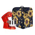 thumbnail image 6 of TSOVTHRID Sunflower Butterfly Pattern Mixer Cover Starry Night Print Portable Kitchen Aid Mixer Assecories with Top Handle Small Appliance Covers Dust Cover Compatible with Kitchenaid Mixer,S, 6 of 7
