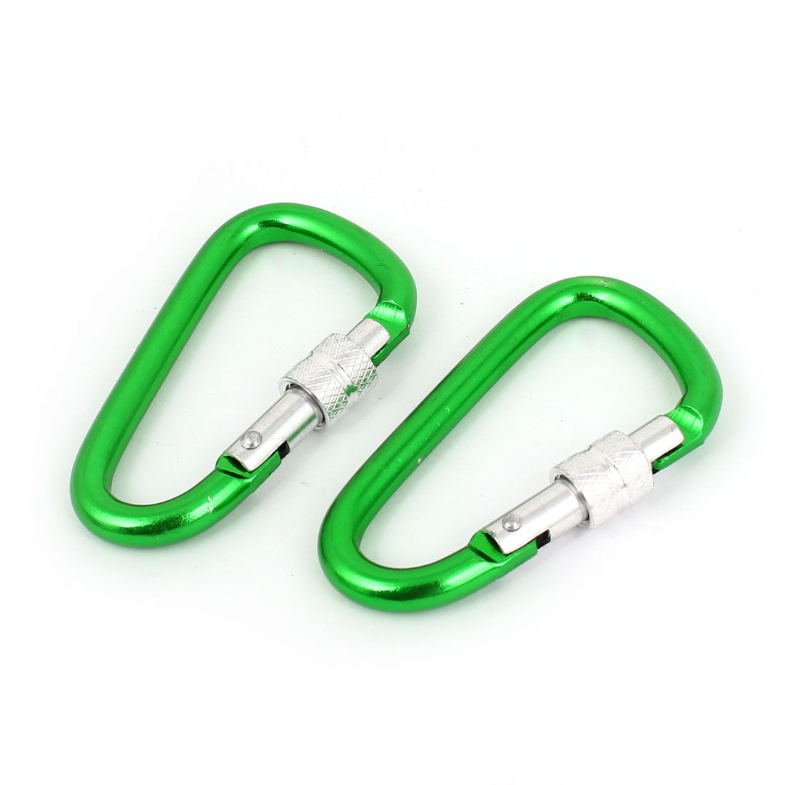 Carabiner Clip Snap Spring Clasp Buckle Hook Keyring ~ Green