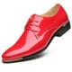 thumbnail image 1 of XIHAHA-zapatos formales de punta estrecha para hombre, calzado de baile de cuero, talla grande, para fiesta de boda y negocios, Primavera, 1 of 5