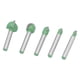 thumbnail image 5 of 5 brocas para fresadora de punta redonda de 2 flautas de acero de tungsteno, herramientas de corte para carpintería CNC, 5 of 14