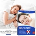 thumbnail image 3 of Peggybuy 120pcs Anti-Snoring Patch Sleeping Nasal Sticker Better Breath Snoring Aid Strip, 3 of 9