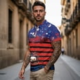 thumbnail image 3 of Aplkyhs American Flag Bald Eagle Matching Golf Shirts for Couple His and Hers Golf Shirts 4-Way Stretch Matching Mens Hawaiian Shirt Suitable for Tennis Enthusiasts Lightweight, 3 of 6