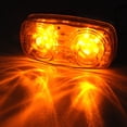 thumbnail image 5 of CCIYU 6Pcs Red+ 6Pcs Amber Universal Side Marker Lights Kits Waterproof Trailer Fender Marker Lamp Automotive Boat Clearance Light, 5 of 5