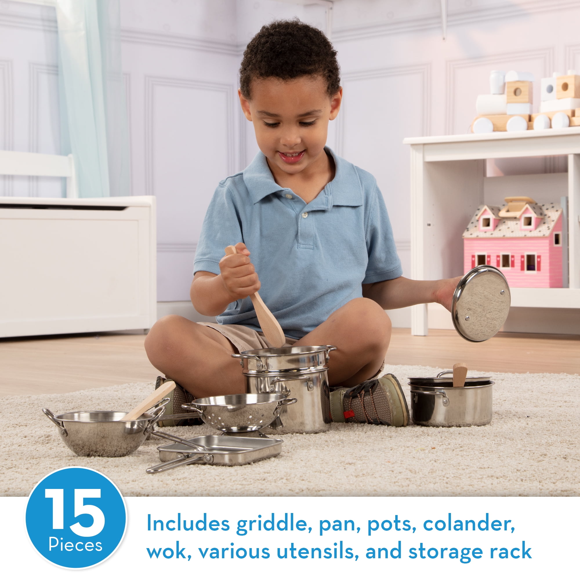 melissa and doug deluxe kitchen appliance set