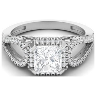 Limbury Mens Plain Wedding Ring Milgrain Detail