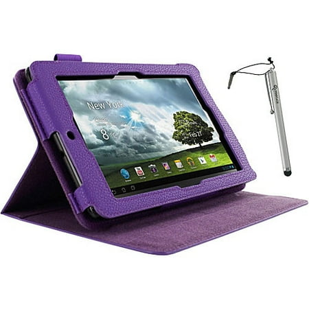 rooCASE Asus MeMO Pad 7 - Dual-View Folio Case w/ Stylus