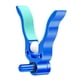 thumbnail image 1 of Soporte para caña de pescar antideslizante con rodillo giratorio de 360 ​​grados y almohadilla de silicona de liberación rápida para agua dulce. Azul, 1 of 8