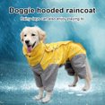thumbnail image 2 of Methold Chubasquero impermeable para perros, chaqueta de nieve, mono reflectante cálido, abrigo para cachorros, ropa para montaña, senderismo Type7 NO7, 2 of 6