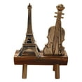 thumbnail image 1 of Mini modelo de madera, adorno artesanal, juguete de madera de estilo Vintage Torre Zulema Artesanía de escritorio en miniatura, 1 of 8