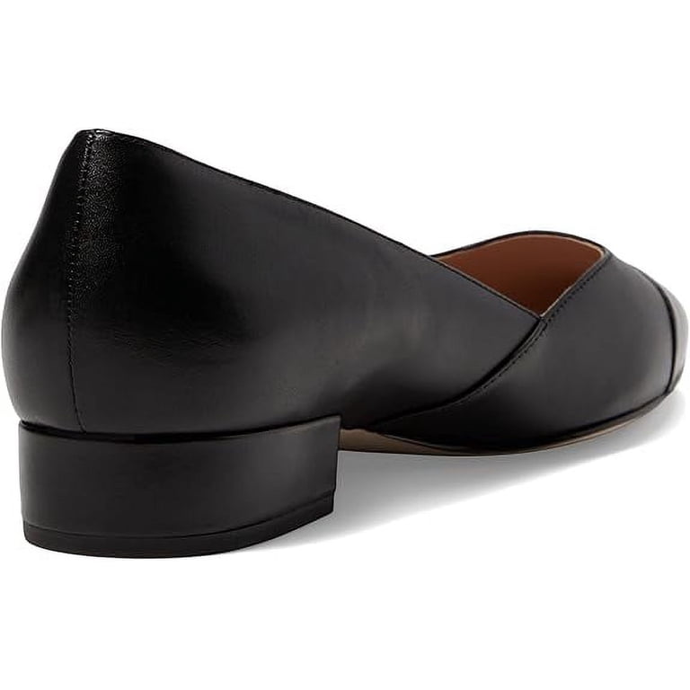 Cole Haan Vanessa Skimmer Black Leather Slip On Pointed Toe  display picture 1