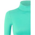 thumbnail image 4 of KOGMO Womens Turtleneck Bodysuit with Snap Button Closure, 4 of 6