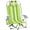 Grass green & white stripes, variant on Beach Chairs with 5-Position Recline, 330lbs Folding Backpack Beach Lounge Chairs with Storage Pockets, Cup Holder & Towel Bar, Portable Aluminum Lay Flat Camping Chairs for Travel, Pool & Outdoor