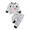 thumbnail image 3 of Lovebay Kids Little Boys Girls Funny Halloween Matching Outfits Tops+Pants 1-2 Years, 3 of 9
