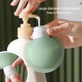 thumbnail image 4 of Clearance Champú Champú para el cabello Botella de repuesto de silicona para viaje Champú de maquillaje tipo exprimible Gel de ducha Juego de artículos de tocador de viaje portátil(Buy 2 Save 10%), 4 of 8