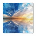 thumbnail image 1 of Nature Bandana, Sky Reflections Sunset, Unisex Head and Neck Tie, by Ambesonne, 1 of 2