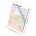 thumbnail image 2 of 25 Sheet Mind Dump To‑Do Planner Pad, Color‑Coded Thought Organizer Notepad, Multi‑Section Task Sorting Work Pad, Priority Checklist Planning Memo Pad, Structured Mind Clearing Work Sheet, 2 of 6