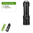 thumbnail image 1 of Professional Diving Flashlight XHP90 Powerful Underwater Lamp IPX8 Waterproof LED Torch High Power Flashlight Scuba Diving Light, 1 of 6