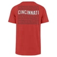 thumbnail image 3 of Men's '47 Red Cincinnati Reds Hang Back Franklin T-Shirt, 3 of 3