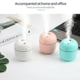 thumbnail image 3 of Humidificateur Portable 200 ml Mini Humidificateurs Purificateur d'Air Diffuseur d'Arômes 7 Couleurs Fonction Veilleuse LED 2 Modes de Brume Réglables Humidificateur de Brume USB pour Voyage Maison Bébé Bureau Voiture, 3 of 8