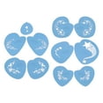 thumbnail image 4 of Pochoirs de Peinture de Visage, Kit de Pochoirs de Visage Réutilisables Opération Simple Modèle de Peinture de Visage pour Adultes pour Halloween pour les Enfants pour Cosplay de Fête, 4 of 8