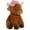 C, variant on Pink Cow Plush – Cute Highland Cow Stuffed Animal, Soft Fluffy Cattle Plush Toy for Kids & Adults, Funny Farm Animal Decor Gift for Christmas, Birthday & Valentine's Day