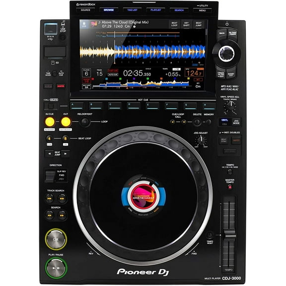 Pioneer CDJ-3000 Professional DJ Multi Player (Black)