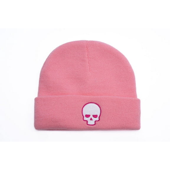 Halloween Skull Snake Head Beanie - Cool Pink Beanie For Men And Women