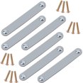 thumbnail image 1 of 6 tiradores de cuero para cajones de 6,7 pulgadas, tiradores de cuero para muebles, tiradores de tocador, tiradores de puertas de gabinetes, correas de repuesto, 1 of 7