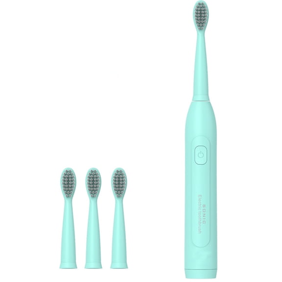 OAVQHLG3B Sonic Electric Toothbrush With 5 Modes, 4pcs Replacement Brush Heads USB Rechargeable Smart Electronic Toothbrush With Holder For Adults IPX7 Waterproof