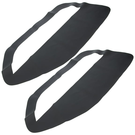 SCITOO Auto Black Leather Front Door Panels Insert CardsReplacement fit for 2006-2009 for Ford For Mustang(2pcs)