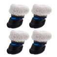 thumbnail image 1 of 4PCS Botas para perros Protectores de patas Protectores antideslizantes Zapatos para mascotas Botines para mascotas (Azul), 1 of 5