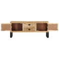 thumbnail image 5 of vidaXL TV Cabinet 110x30x45 cm Rough Mango Wood, 5 of 5
