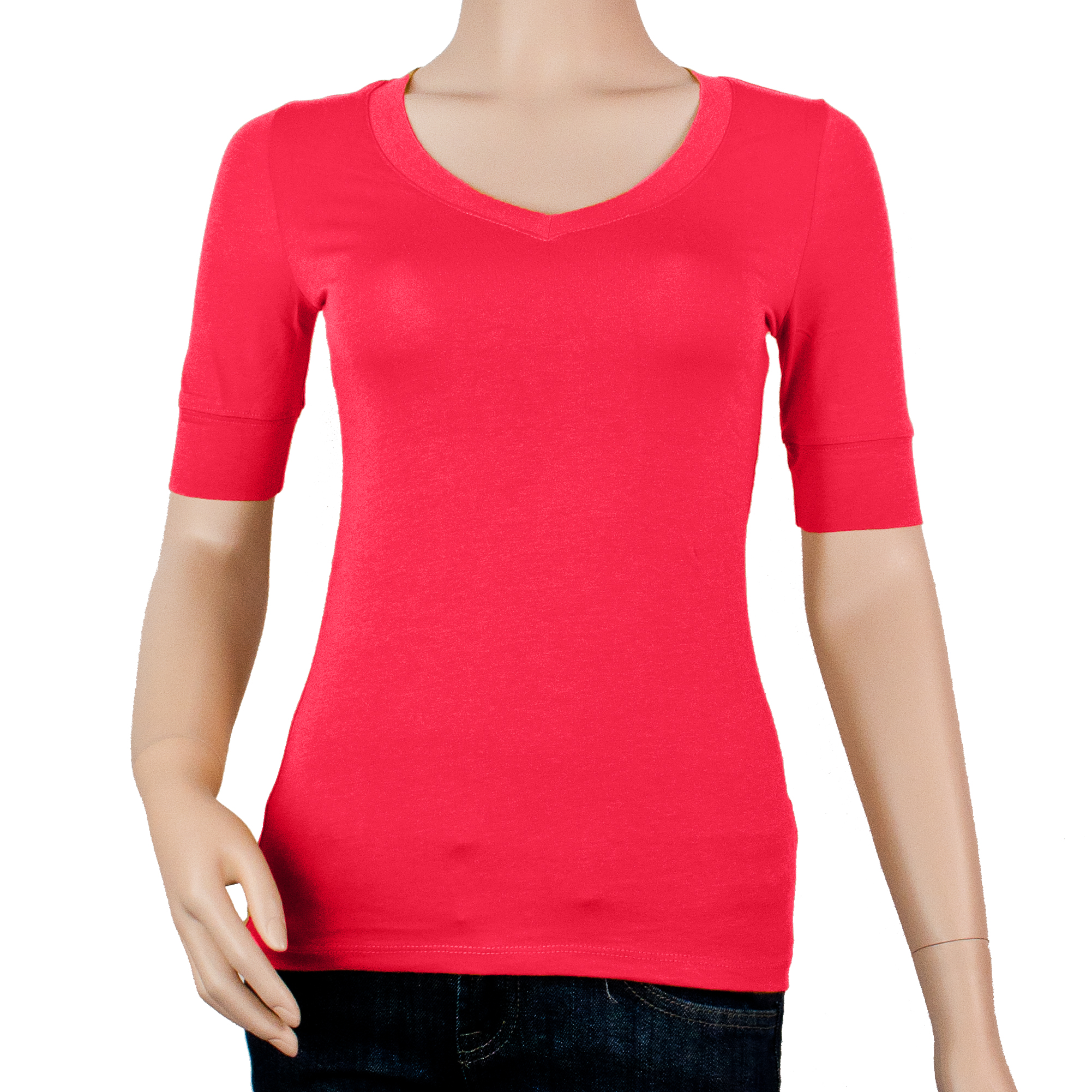womens elbow sleeve t shirt