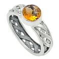 thumbnail image 3 of Natural Citrine 925 Sterling Silver Ring s.8 Jewelry R-1161 AGR1009_C_8, 3 of 6