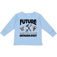 thumbnail image 3 of Inktastic Historian Future Archaeologist Boys or Girls Long Sleeve Toddler T-Shirt, 3 of 5