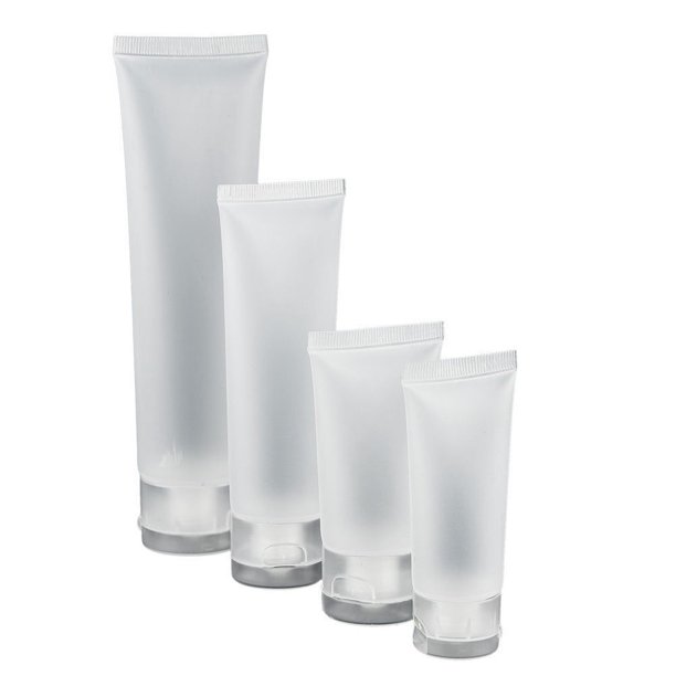 2 Pcs Vazio Claro Tubo De Creme Cosmético Loção Recipientes 20 / 30 / 50 / 101 ml