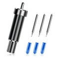 thumbnail image 1 of Precision Mastered: Deep-Point Blades For Crafting, Sharp And Durable For Long-Lasting Performance, Compatible With Select Cutting Machines, Ideal For Thick Materials, Black (2PCS), 1 of 5