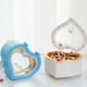 thumbnail image 4 of Caja musical Matsuzay en forma de corazón decoración del hogar azul, 4 of 6