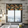 thumbnail image 2 of Coolnut Halloween Valance Curtains for Kitchen or Bathroom,Valances Window Treatment Rod Pocket Drape 54x18inch Light Filtering Living Room Bedroom Decor147, 2 of 6
