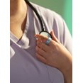 thumbnail image 2 of QALO QRNT Slim Smart Ring Covers, Pearl Silicone Protective Sleeves, Size 12, 3 Pack, 2 of 8