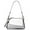 Silver, variant on Women's Hobo Bag PU Leather Shoulder Bag Glossy Handbag Underarm Purse Top Handle Satchels Small Totes