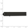 thumbnail image 4 of Chisel Stainless Steel Black-plated Tie Clip, 4 of 4