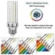 thumbnail image 4 of 3 Pieces 20w Led Corn Light Bulbs, 150w Equivalent Incandescent Bulb, 2300lm, 4000k Neutral White, E, 4 of 5