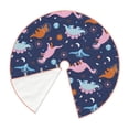 thumbnail image 3 of Balery Dinosaur Printed Christmas Tree Skirt , Merry Christmas Party Christmas Tree Decoration,Adjustable Tree Skirt-48", 3 of 8