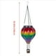 thumbnail image 4 of 2X Globo de Aire Caliente Luces de Linterna Solar Linterna Solar Colgante para Exteriores para Decoración de Jardín, Patio, Porche, 4 of 6