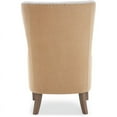 thumbnail image 6 of Tommy Hilfiger Warner Wingback Chair in Two-Toned Beige, 6 of 13