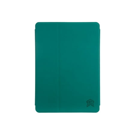 STM - Studio Case for Apple® iPad® (Latest Model), iPad® 5th Gen, iPad® Pro 9.7", Air and Air 2 - Dark Green/Smoke