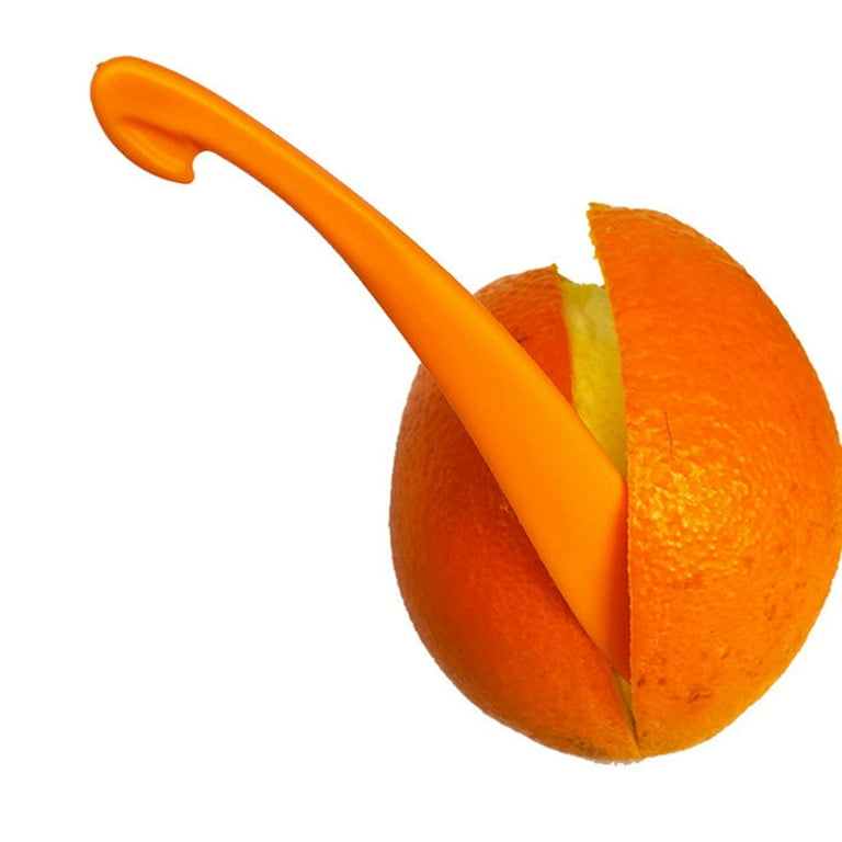 2 Pc Orange Peeler Tool Plastic Citrus Cutter Gadget Lemon Fruit Slice —  AllTopBargains