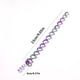 thumbnail image 4 of Anillo de pelo trenzas lindo trenzador clip arcoíris para peinar púrpura 6 piezas Sywqhk Libre de BPA, 4 of 4