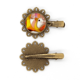 thumbnail image 1 of Rata Blanca animal mascota juego juguetes Tocado de pieza de pelo de horquilla de flor de metal vintage, 1 of 3